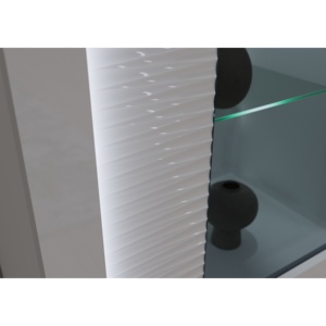 Canapé Skylight Livingroom Design allemand X91A9T20 Blanc Imitation aggloméré-60x148x37cm - Product Image 5