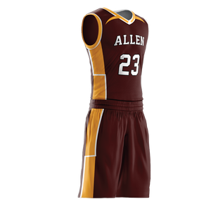Ensembles d'uniformes de basketball personnalisés pour hommes 2026 – 100 % polyester, séchage rapide, respirant, sans manches, antibactérien, anti-UV - Product Image 2