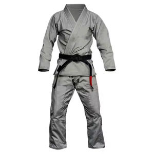 Kimono de Jiu-Jitsu brésilien personnalisé en gros, logo frontal, uniforme de judo, vêtements d'arts martiaux, uniformes de Jiu-Jitsu, lavés - Product Image 2