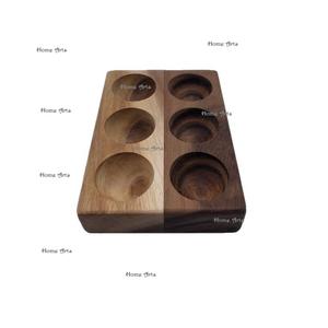 ชั้นวางไข่ทรงสี่เหลี่ยมสำหรับใช้ในครัวถาดไม้ไข่สีน้ำตาลดีไซน์สุดหรู - Product Image 6