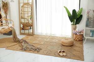 Alfombrilla de cocina grande de cáscara de maíz de algas marinas de la mejor colección, estilo Vintage, tamaño personalizable, Color para puerta de casa, muebles de sala de estar - Product Image 5