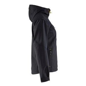 Wholesale Custom Plain <b>Black</b> Color Men's Outdoor Jackets Waterproof Windbreak Softshell for Running Hiking Cycling Adventures - Product Image 4