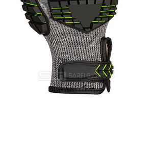 Gants de sécurité en cuir de chèvre durables, antidérapants, imperméables, anti-coupures, pour mécaniciens, assemblage EN388 EN420 pour la protection des mains - Product Image 5