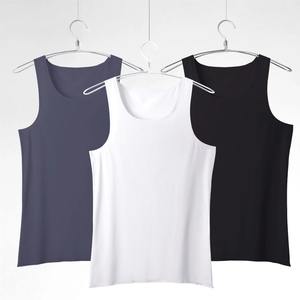 Sous-vêtements sans manches respirants pour hommes de grande taille, coton/fibre de bambou de haute qualité durable, logo personnalisé - Product Image 1