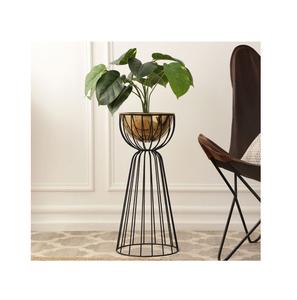 Jardinières en acier inoxydable Décoration intérieure élégante Jardinières Herbes Plantes Pot Conteneur Pot de fleur décoratif en gros - Product Image 2