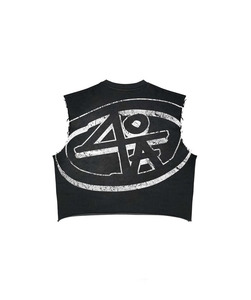 300G Double Jersey Vintage Lavage À L'acide Hip Hop Streetwear Coton Hommes T-shirts Coton Peigné Sérigraphie Poids Lourd Hip Hop - Product Image 6