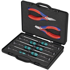 8-Piece Electronics <b>Tool</b> <b>Set</b> in Plastic Case by for KNIPEX - Product Image 1