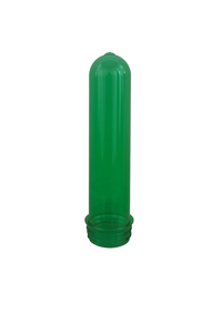Préforme PET haute efficacité Gr.24 vert gravité, taille de col 21,74 mm, matériau d'emballage plastique pour bouteilles d'eau - Product Image 1