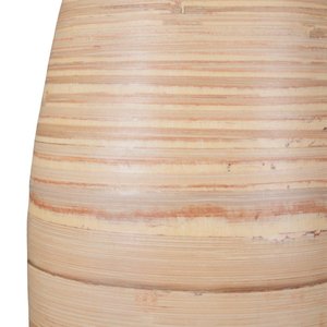 Jarrones Básicos de Bambú y Madera para Interiores, Jarrones Altos de Bambú Beige para Centros de Mesa de Boda - Product Image 3