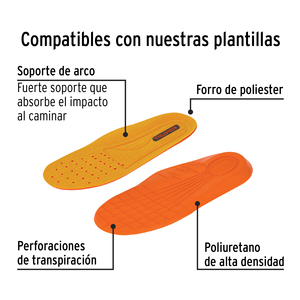 Paio di stivali di sicurezza neri, #28, puntale in poliammide, PRETUL - Product Image 4