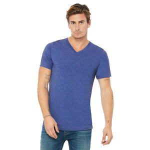 Camiseta Personalizada de Manga Corta con Cuello en V para Hombre, Transpirable, Básica y Ligera - Product Image 4