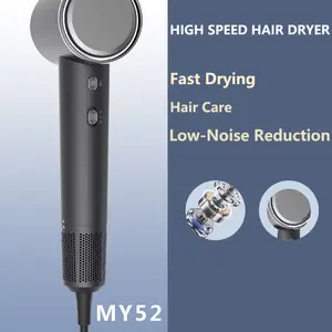 Low Noise Fast Drying Brushless Motor Suction High Speed Salon Professional Ionic Hair Dryer For Women