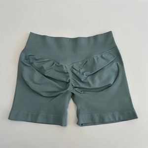 Short de yoga personnalisé Short de sport sans coutures Scrunch Bum Workout Short de course à pied très extensible - Product Image 1