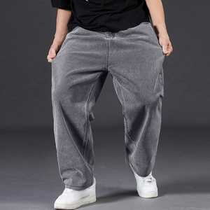 Pantalones vaqueros lavados vintage con parche bordado colorido, pantalones cargo holgados de cintura alta para hombres y mujeres, ropa de calle cómoda y versátil - Product Image 3