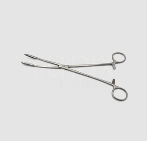 Manual de acero inoxidable Gross Meiar Dressing Swab Forceps 25cm CVD Instrumentos quirúrgicos Veltrix Enterprises CE - Product Image 2