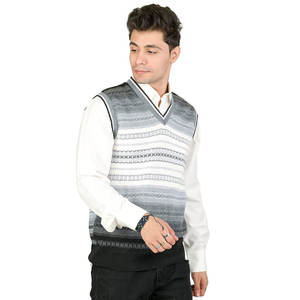 Gilet pull décontracté pour homme Gilet chaud et respirant pour l'automne et l'hiver Meilleure vente Pull sans manches pour homme - Product Image 5