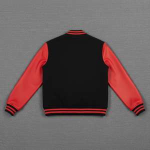 Chaquetas con Logotipo de Diseñador Personalizadas al por Mayor, Chaqueta de Béisbol Informal, Chaqueta Universitaria de Algodón Unisex - Product Image 5