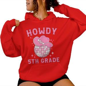Latest Custom Logo <b>Red</b> Drop Shoulder Graphic Zipper Up <b>Women's</b> Classic <b>Hoodie</b> Anti-Wrinkle & Breathable Blank Hoodies <b>For</b> <b>Women</b> - Product Image 1