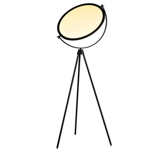 Elegante lámpara de pie con espejo de 3 varillas, ideal para dormitorio, estudio, escritorio, oficina, salón y acento creativo para el hogar o luz ambiental de la India - Product Image 3