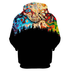 Sweats à capuche pour hommes 100% coton au design personnalisé Logo personnalisé Sweat à capuche sans ficelle Streetwear Sweat à capuche surdimensionné pour hommes - Product Image 6