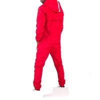 Conjunto Deportivo de Dos Piezas, Chaqueta Cortavientos Transpirable, Resistente, de Invierno, 100% Nailon de Excelente Calidad, Unisex