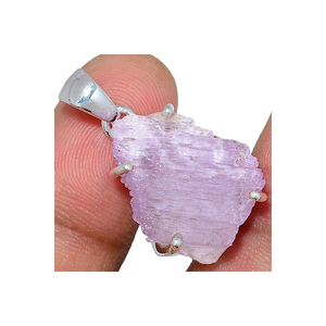 Nouveau dernier fournisseur en gros pour la Kunzite naturelle pierres précieuses brutes ensemble pendentif bijoux pour unisexe au prix de gros - Product Image 3