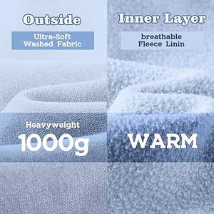 Sudaderas con capucha de lavado ácido informales para hombre, ropa de invierno, sudaderas con capucha de lavado ácido informales de Color sólido, ropa de moda, sudaderas con capucha de lavado ácido ajustadas para hombre - Product Image 1