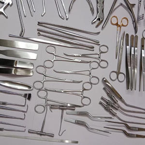 Juego de instrumentos quirúrgicos de laminectomía de craneotomía básica de alta calidad, 78 Uds., herramientas ortopédicas de cirugía de columna, Manual de acero inoxidable - Product Image 2