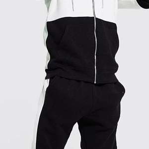 Sweat-shirt en coton zippé pour homme Jogger de sport avec fermeture éclair Vêtements de sport Survêtements - Product Image 5