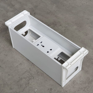 Organisateur de bureau sous le bureau A323A, boîte électrique multifonctionnelle 332x112x129mm pour une gestion pratique du câblage - Product Image 4