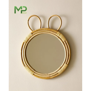 Espejo de flores de pared de longitud completa con diseño Art Deco personalizado directo de fábrica de Vietnam para fines decorativos - Product Image 3