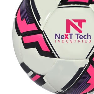 Balón de entrenamiento de fútbol de Next Tech Industries, material de PU para fines de entrenamiento con diseño personalizado y logotipo personalizado - Product Image 4