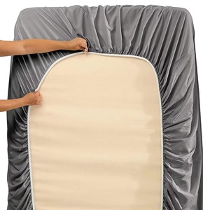 Juego de cama de edredón de lujo de algodón 100%, nueva funda nórdica de tamaño King de invierno con sábana de alta calidad de 400TC - Product Image 3