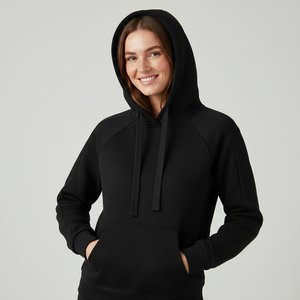 Sweat-shirts à capuche pour femmes, couleurs personnalisables, manches raglan, pull de haute qualité, marque privée, vente en gros, prix de gros - Product Image 1