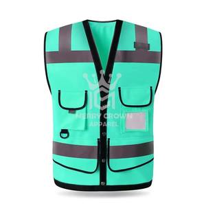 Chalecos de seguridad multifunción con logotipo personalizado al por mayor, transpirables, de alta calidad, éxito de ventas, material de poliéster Antiestático de varios tamaños - Product Image 2