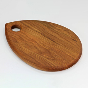 Mini tabla de cortar de madera de tamaño personalizado para cortar alimentos, venta al por mayor, tablas de carnicero de cocina de madera en forma de lágrima - Product Image 3
