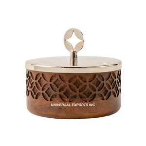 Meena หม้อปรุงอาหารโลหะคุณภาพพรีเมียมแบบคลาสสิกสติกเกอร์ที่อุ่นอาหารทำด้วยมือมีสไตล์ Hotpot ใช้งานได้อย่างมีสไตล์ - Product Image 3