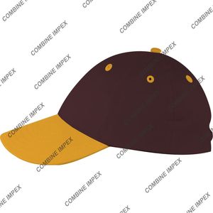 OEM Iota Phi Theta personalizado de alta calidad de 5 paneles con el logotipo de color azul marino Beige de dos tonos gorra de béisbol Snapback pesca cubo sombrero - Product Image 6