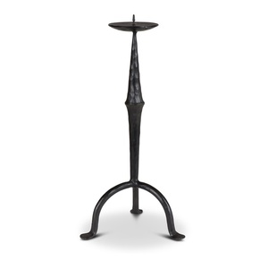 Grands bougeoirs élégants en métal pour la décoration de la salle à manger ou les centres de table de réception de mariage avec des motifs luxueux - Product Image 3