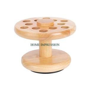 Porte-verre à liqueur en bois naturel Qualité supérieure Grande taille Porte-verre pour la maison et les ustensiles de cuisine Accessoires de table Fournitures - Product Image 5