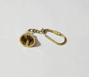 Porte-clés en laiton Bell Design Mid Century Modern Handmade Lightweight Poli Brillant Wall Mount Keychain pour Home Office-Wholesale - Product Image 2