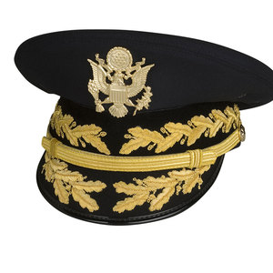 Sombrero para niños, azul marino, casa de juegos para niños, sombrero de oficial, accesorios de Cosplay para puesta en escena y fiesta de Halloween - Product Image 2