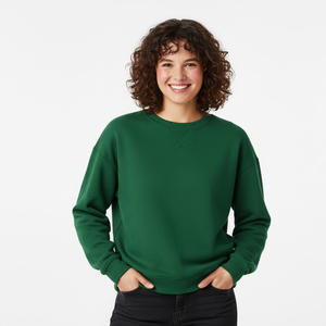 Sudadera Deportiva de Invierno para Mujer, Proveedor de Fábrica OEM, Venta al por Mayor, Sudadera de Forro Polar Personalizada, Manga Larga, Informal, para Gimnasio, Moda - Product Image 1