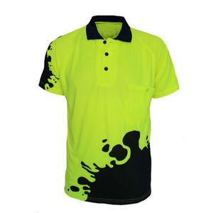 Polo de Secado Rápido, Transpirable, Unisex, para Deportes, Golf, en Color Sólido - Product Image 1