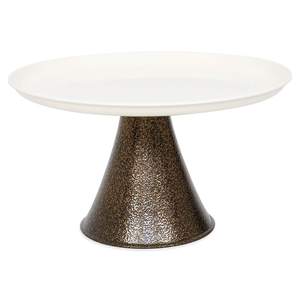 Support de serveur de gâteau personnalisé de style moderne support de gâteau en aluminium métal produit de vente chaude support de gâteau aux fruits de service de gâteau en marbre - Product Image 4