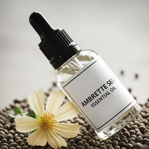 100% Pure Organic Ambrette Seed Essential Oil Steam Hidratante natural destilado para el bienestar del cabello y la piel-Aromaaz International - Product Image 4