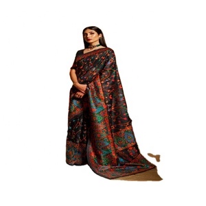 Vente chaude indien Saree robe de mariée pour les fêtes dentelle décorée taille naturelle disponible au prix de gros exportateur indien - Product Image 4
