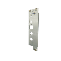Schroff Panneau avant Schroff Fraisage CNC personnalisé Découpe laser Pièces d'usinage Panneau avant de commande de profil en aluminium anodisé