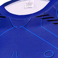Haut d'entraînement à manches longues conçu pour le confort, Rashguard avec logo personnalisé imprimé, nouveau style, col rond, Rashguards pour hommes
