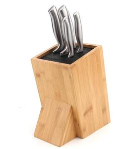 Soporte para Cuchillos de Madera Ecológico, Simple, Moderno y Personalizable, Decoración de Mesa para Cocina y Hogar, Venta al Por Mayor de Fábrica - Product Image 6